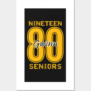 Gwinn Class of 80 - Gold Imprint Posters and Art